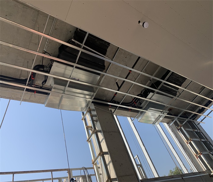 武漢永泰波紋管辦公樓中央空調系...